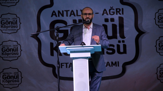 Antalya ile Ağrı arasında gönül köprüsü