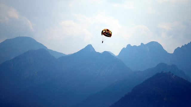 Antalya sahillerinde yoğunluk