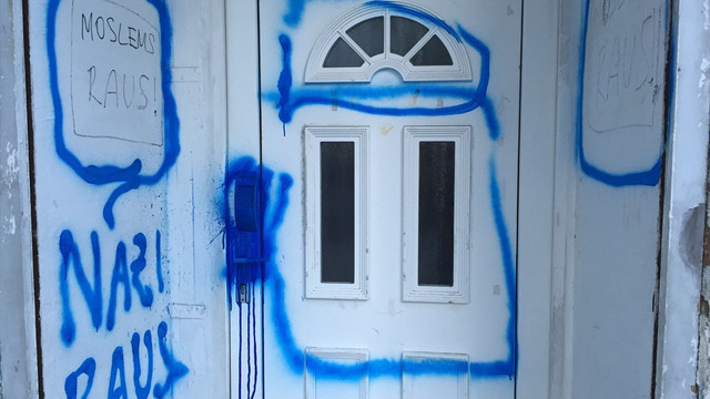 Avusturya'da dini eğitim veren derneğe ırkçı yazı