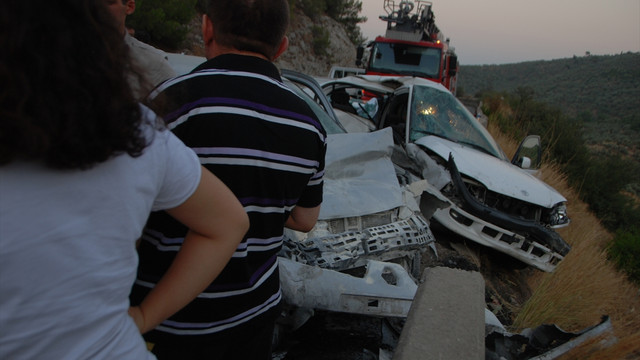 Aydın'da trafik kazası: 8 yaralı