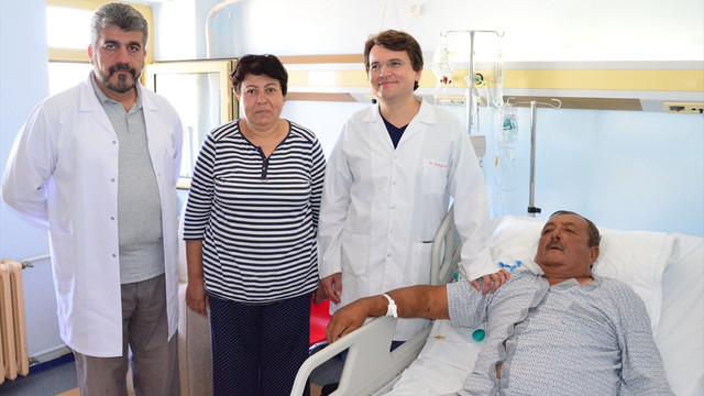 Bacağını kaybetti, böbrek nakliyle hayata tutundu