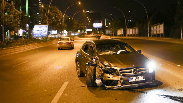 Başkentte trafik kazası: 4 yaralı