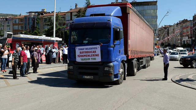 Bayırbucak Türkmenlerine yardım