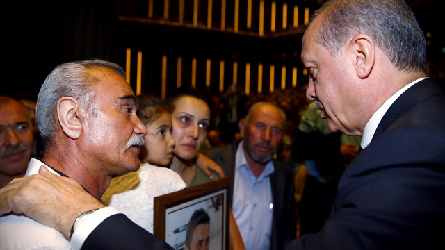 Beştepe Millet Kongre ve Kültür Merkezi'nde Şehitleri Anma Programı