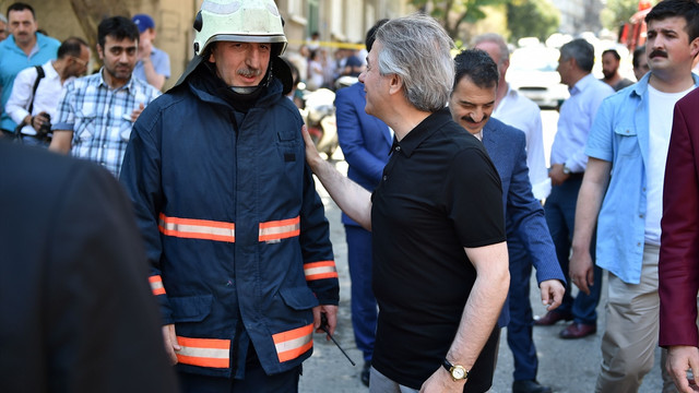 Beyoğlu'nda yangın