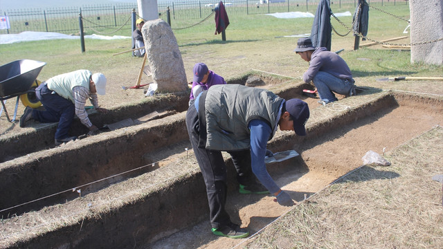 Bilge Tonyukuk Anıt Alanı kazı çalışmaları 2016 açılış töreni