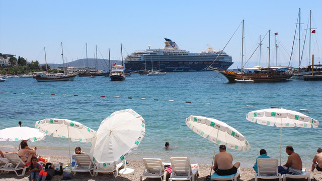 Bodrum'da kruvaziyer turizmi