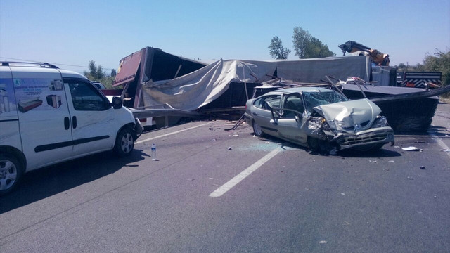 Bursa'da trafik kazası: 7 yaralı