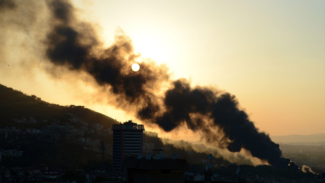 GÜNCELLEME 1 - Bursa'da yangın
