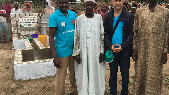 Çad'da su kuyusu açıldı
