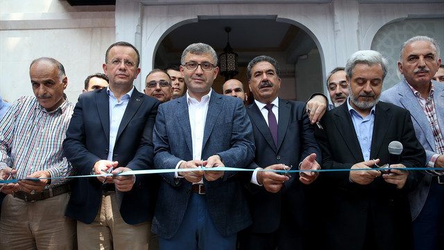 Çınaraltı Hamdullah Paşa Camisi ibadete açıldı