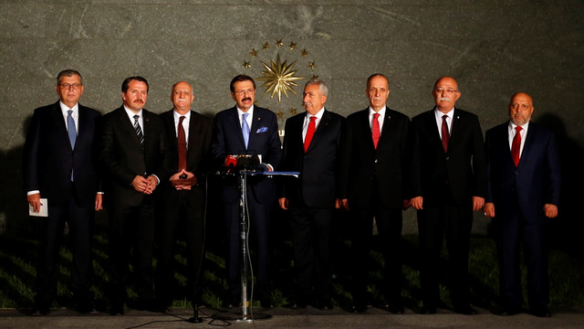 Cumhurbaşkanı Erdoğan'ın kabulü