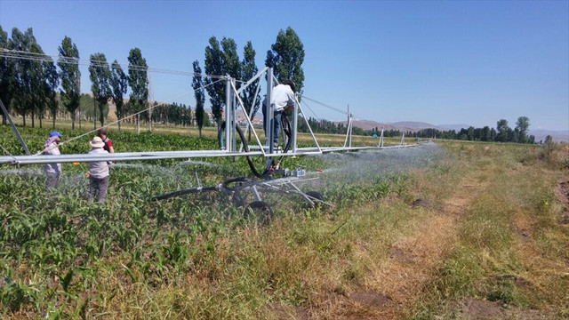 Demirözü Sulaması hizmete girdi