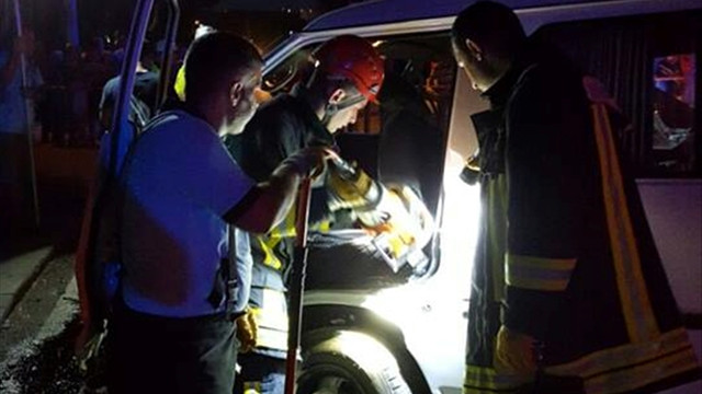 Denizli'de trafik kazası: 1 ölü, 2 yaralı