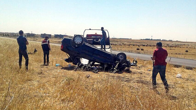 Diyarbakır'da trafik kazası: 1 ölü, 6 yaralı