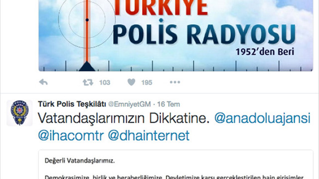 Emniyet darbecilere karşı her ortamda mücadele etti