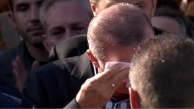 Cumhurbaşkanı Erdoğan gözyaşlarını tutamadı...