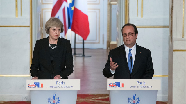 Hollande - May görüşmesi