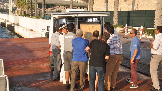 Garson Yalçın'ın cesedi Kuşadası'na getirildi