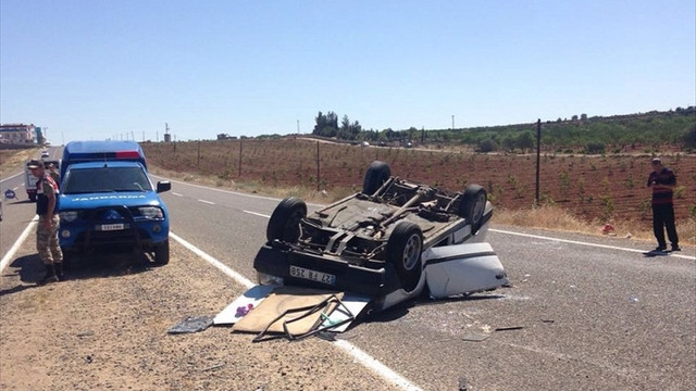Gaziantep'te trafik kazası: 10 yaralı