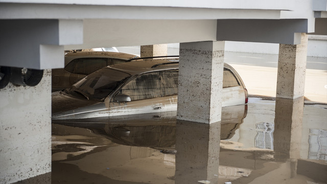 Gaziantep'teki sağanak ve dolu
