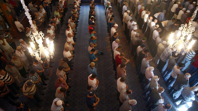 Gazilerden şehitler için mevlit