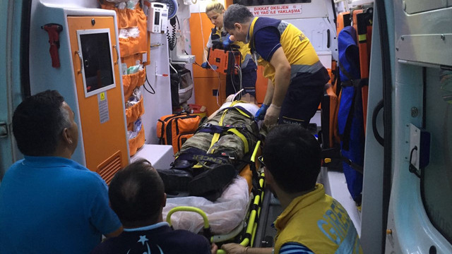 Giresun'da askeri helikopter düştü