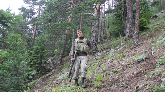 Giresun'da askeri helikopterin düşmesi