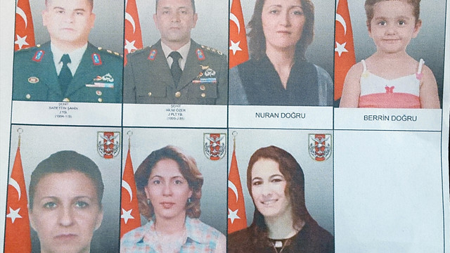 Giresun'da askeri helikopterin düşmesi