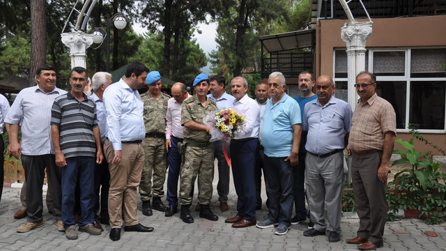 Hatay'da askerlere ziyaret