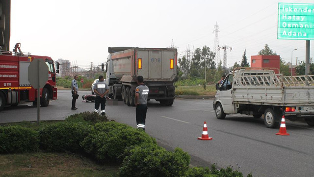 Hatay'da trafik kazası: 1 ölü