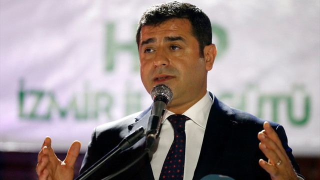 HDP Eş Genel Başkanı Demirtaş İzmir'de