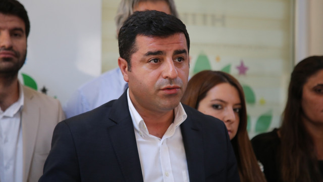 HDP Eş Genel Başkanı Demirtaş: