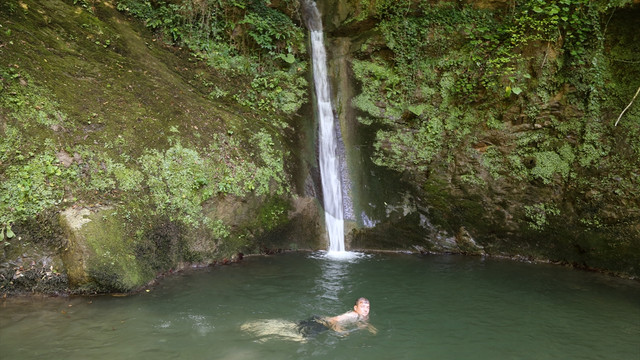 İnebolu'nun saklı şelalesi keşfedilmeyi bekliyor