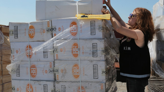 İstanbul Boğazı'ndaki kaçak sigara operasyonu