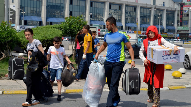 İstanbul Otogarında bayram yoğunluğu
