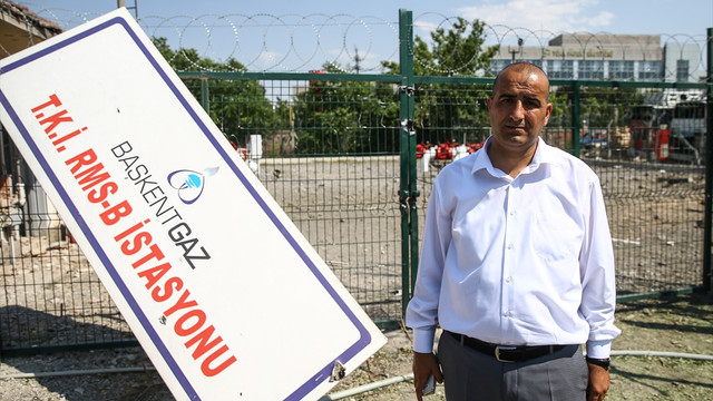 Jetler doğalgaz istasyonunu hedef almış