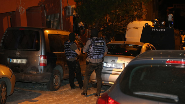 Kağıthanede terör örgütü operasyonu: 4 gözaltı