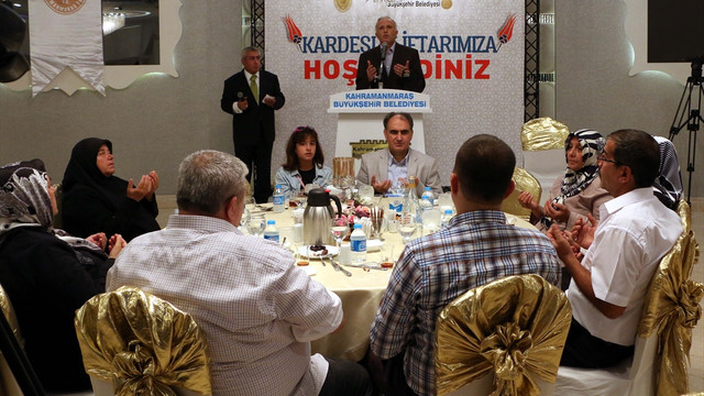 Kahramanmaraş'ta Kardeşlik iftarı
