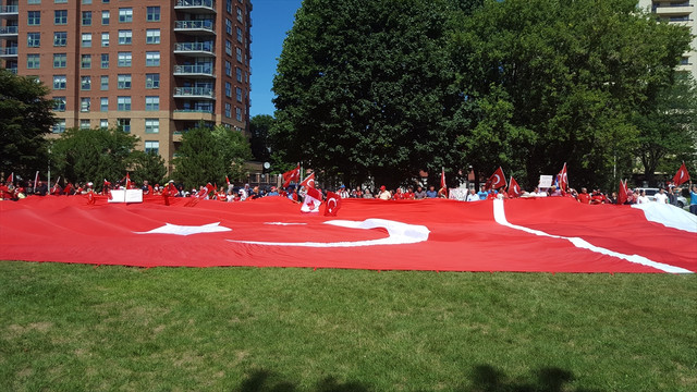 Kanadalı Türklerden FETÖ protestosu