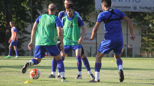 Karabüksporlu futbolcuların hedefi ligde kalıcı olmak