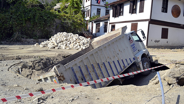Karabük'te göçük