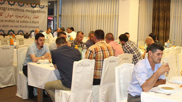 Karadağ'da iftar programı