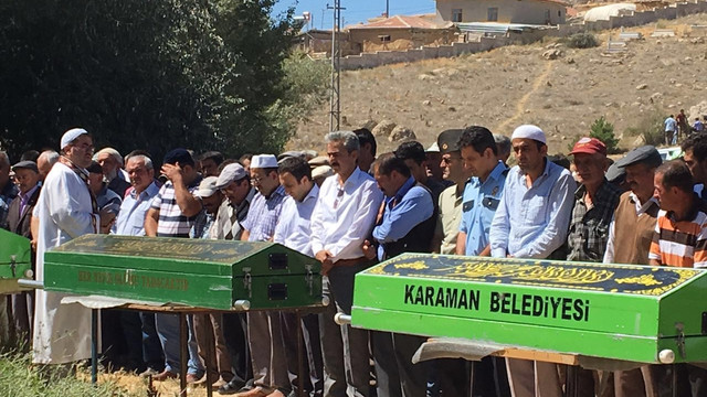 Karaman'da sulama havuzuna giren 3 çocuğun boğulması