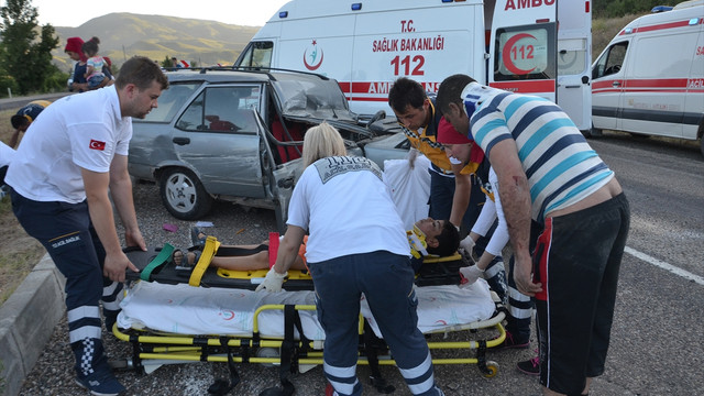 Kastamonu'da trafik kazası: 4 yaralı