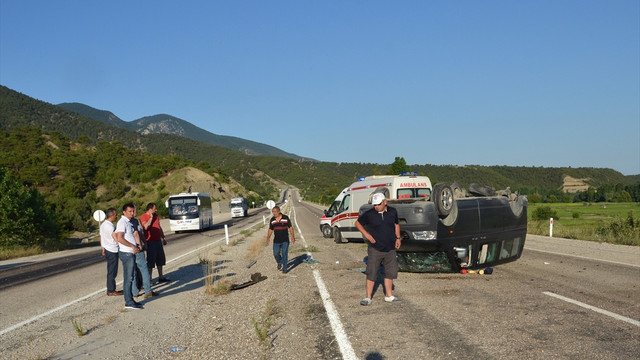 Kastamonu'da trafik kazası: 7 yaralı