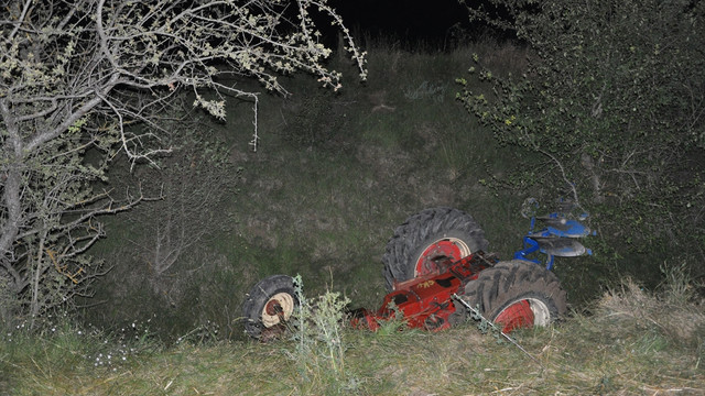 Kastamonu'da traktör devrildi: 1 ölü