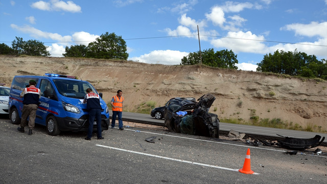 Kırıkkale'de bayram öncesi trafik yoğunluğu