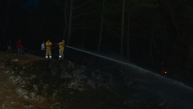 Akçay'a araç girişi yasaklandı