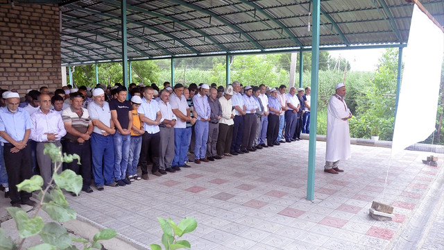 Kırgızistan'da 15 Temmuz şehitleri için gıyabi cenaze namazı